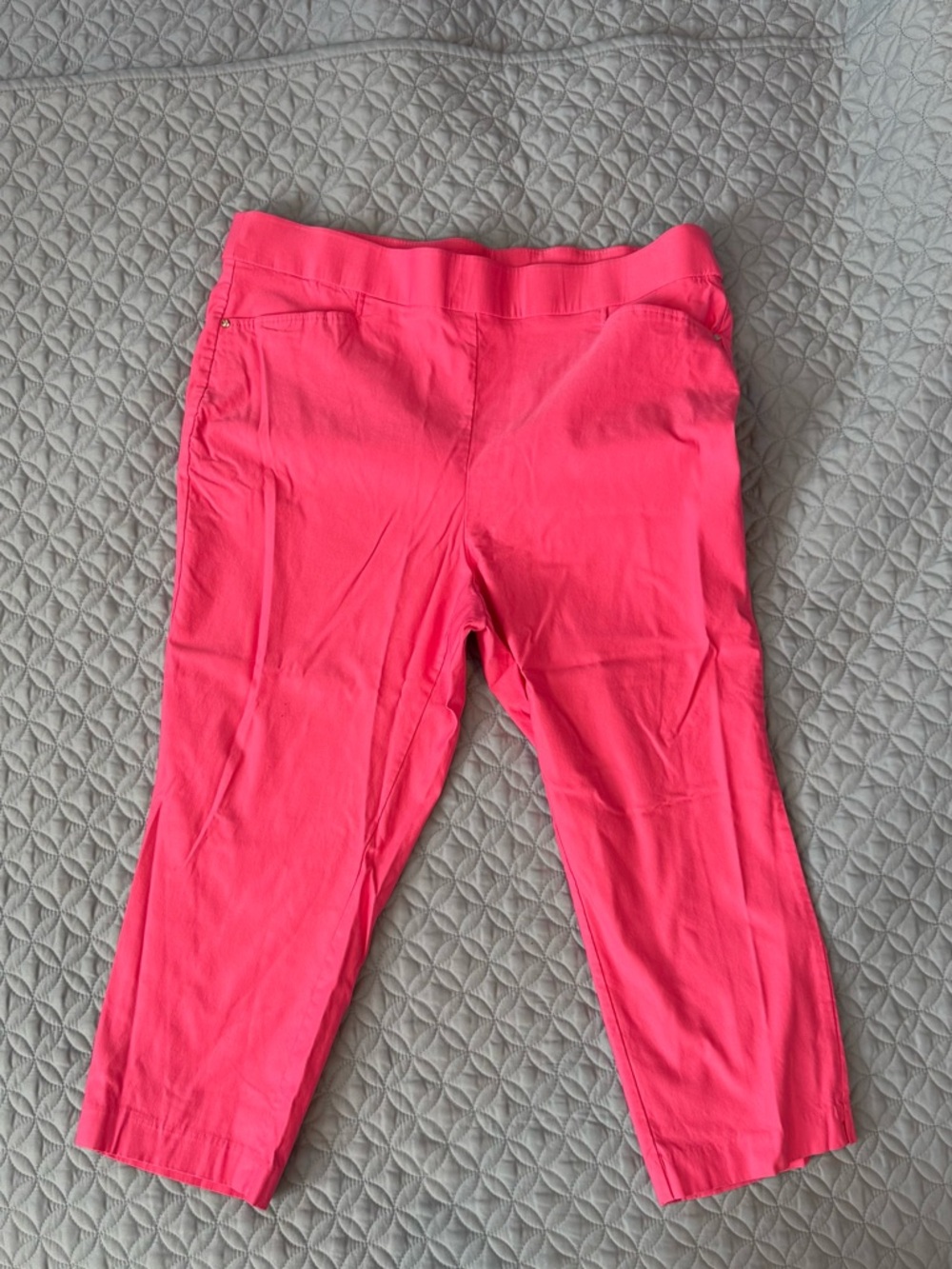 Rafaella Vibrant Pink Capri Pants